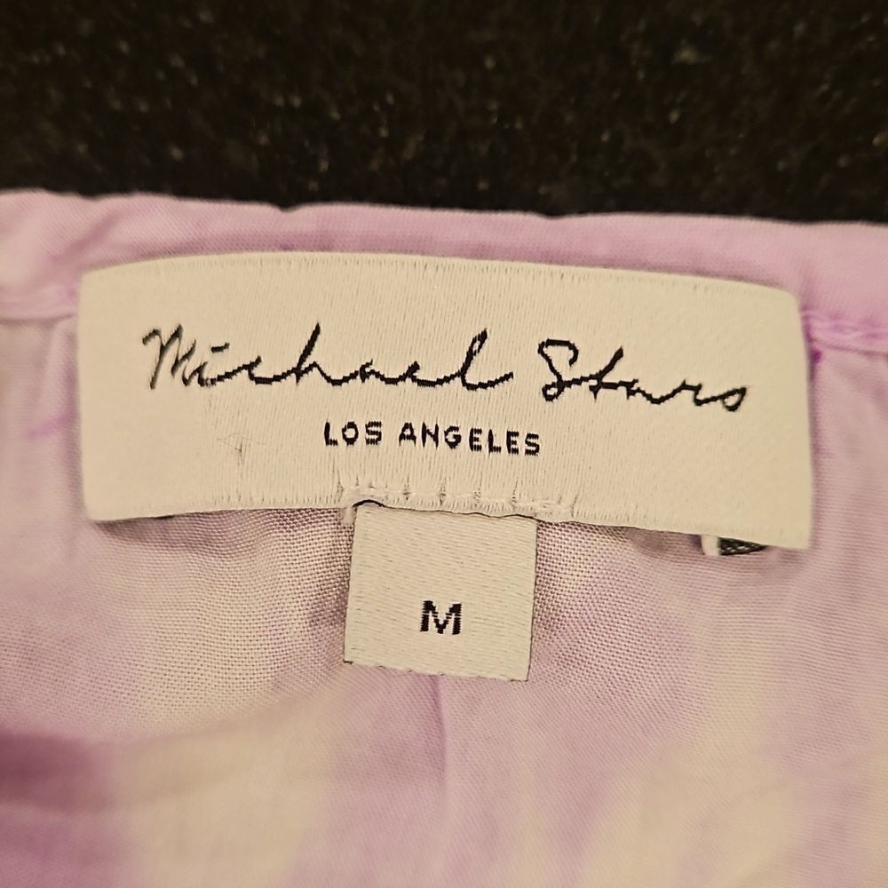 💕MICHAEL STARS × REVOLVE💕 Kelsey Cami ~ Lavender Tie Dye Medium M NWOT - Picture 11 of 13